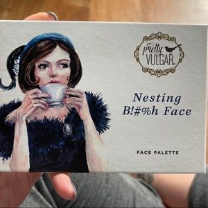 pretty vulgar brand “nesting b***h face” face palette